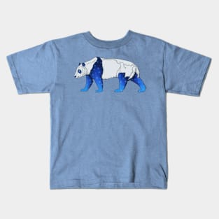 Galaxy Panda Bear Kids T-Shirt